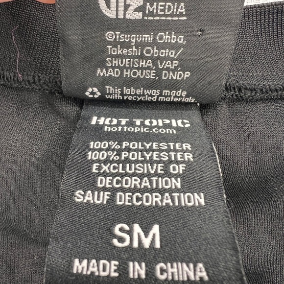 Death Note Ryuk Anime Graphic Tank Top Men S Black Manga Streetwear Embroidered - Picture 6 of 10